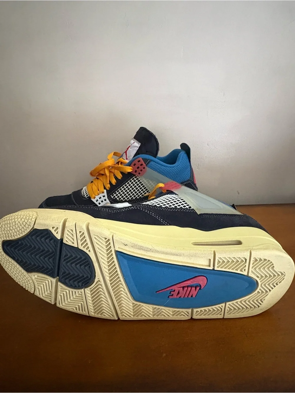 Air Jordan 4 Retro SP × Union LA (2020) minimal wear/replacement box